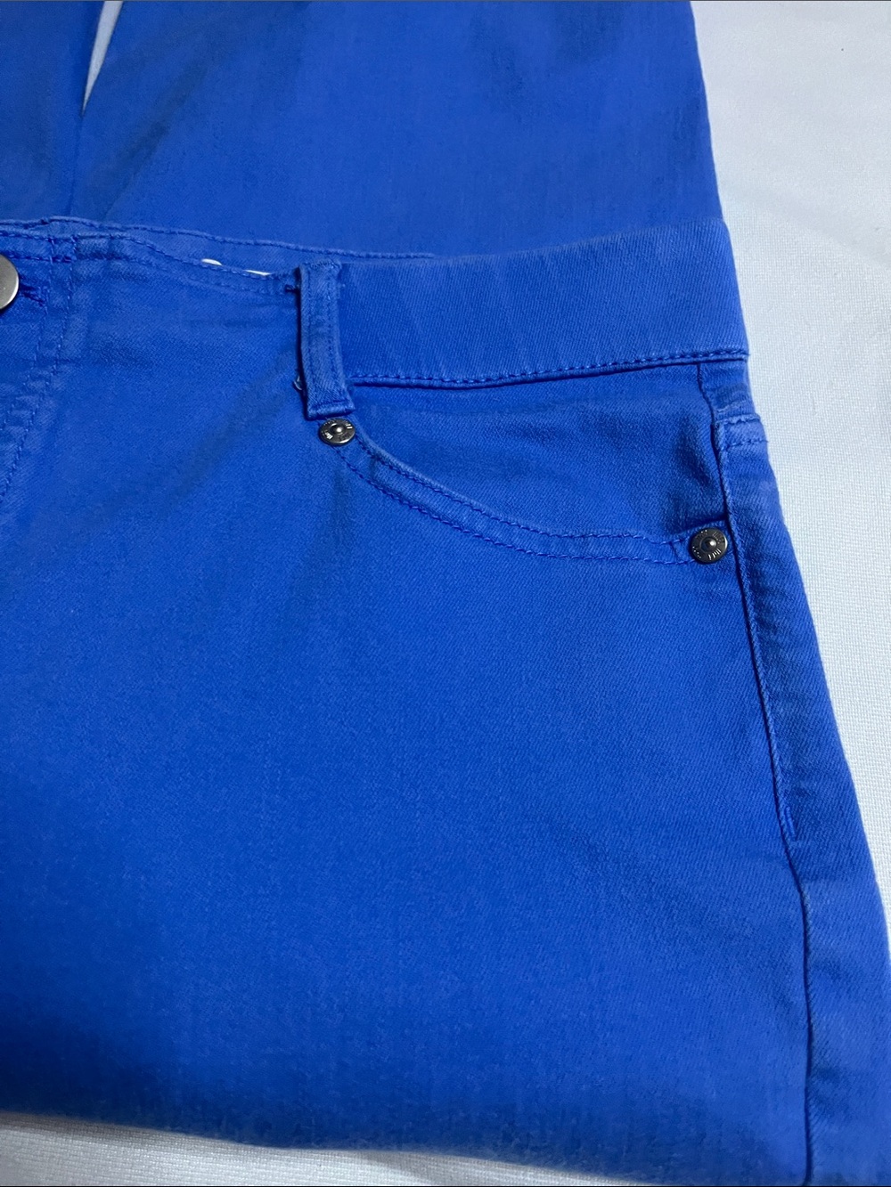 J.Jill Blue Cropped Jeans - Picture 7 of 11